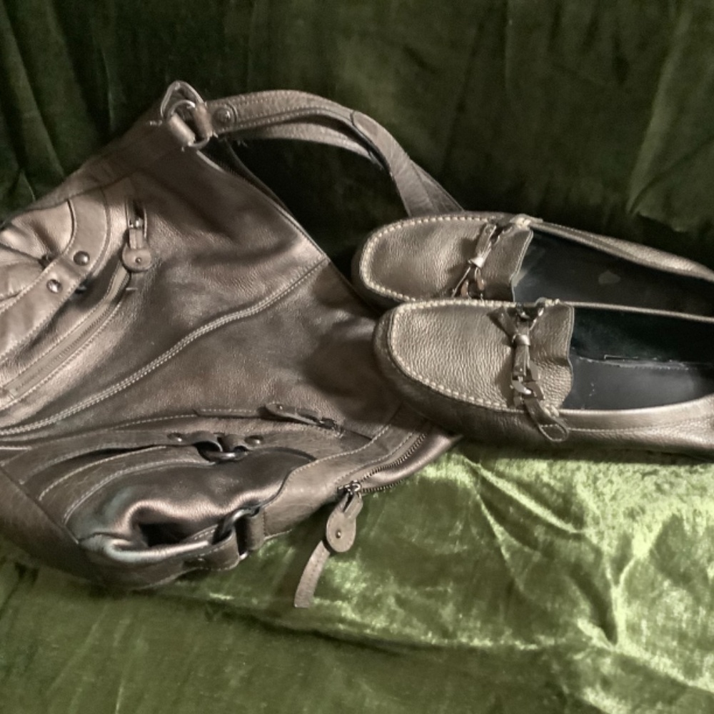 Etienne Aigner bag and shoes